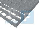 Podlahové rošty SP-34/38-30/2 - ocel-zinkovaná - 800x1000