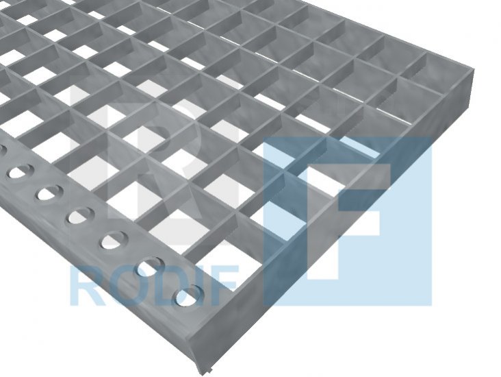 Schodiov podesty PR-33/33-40/2 - ocel-zinkovan - 1100x300 - Kliknutm na obrzek zavete