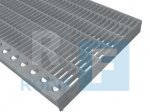 Schodišťové podesty PR-33/11-30/2 - ocel-zinkovaná - 600x1000